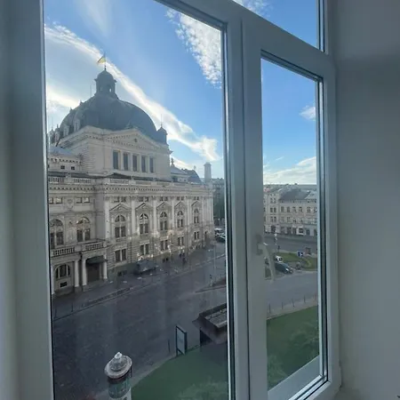 With The View Of The Opera House